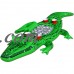 GoFloats Party Gator Floating Alligator with Cooler and Cup Holders, Over 6' Long   556077753